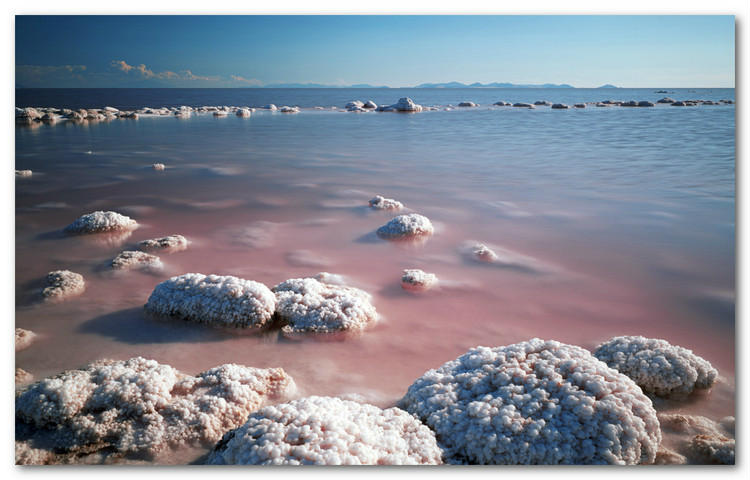 微软Windows7、Windows8风景主题壁纸：《盐湖和死海》
