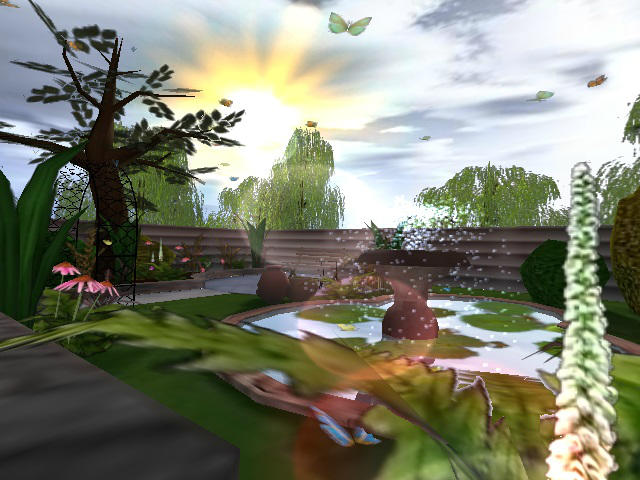3D蝴蝶花园极品屏保最新版1.08版（收藏版）