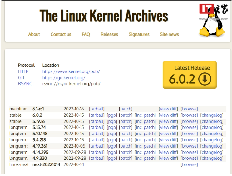 Linus Torvalds 宣布推出首个 Linux Kernel 内核 6.1 RC 预览版：初步支持 Rust 编程语言