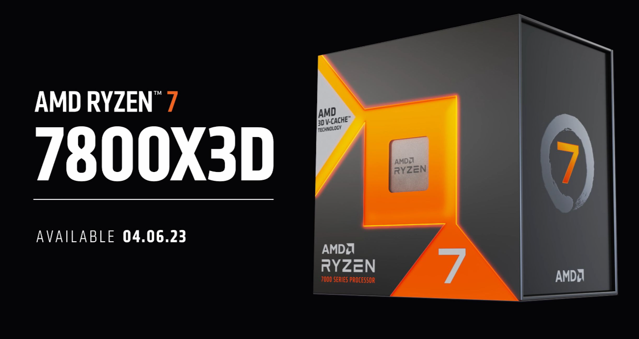 AMD 锐龙 7000X3D 系列处理器官宣 2 月