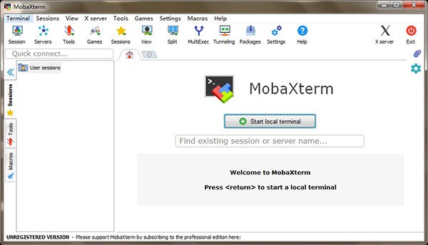 MobaXterm(远程终端软件)