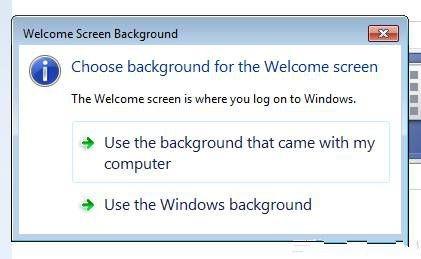 更换Windows7的登陆界面的操作办法
