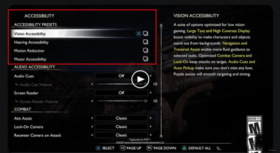 《战神5》自动切换锁定目标功能关闭方法介绍