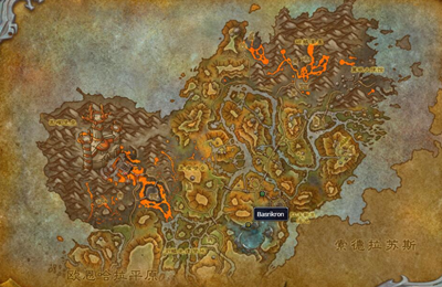 《魔兽世界》10.0世界BOSS巴斯律孔页岩之翼位置介绍