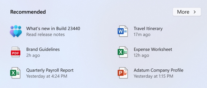 Windows11 Insider Preview Build 23440.1000推送了：改进了任务栏和开始菜单