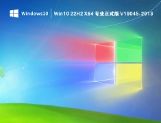 Win10 22H2 X64 专业正式版 V19045.2913