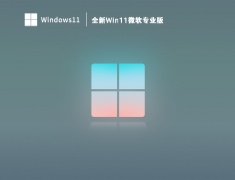 全新Win11微软专业版 V2023
