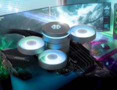 银欣科技发布全新免维护水冷系统SilverStone IceMyst 360 AiO，散热效果炫目